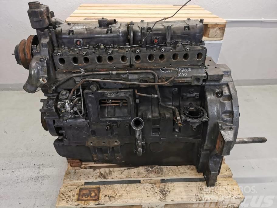 Massey Ferguson 8690 {Agco Power Sisu 84CTA-4V SCR} engine Motorok