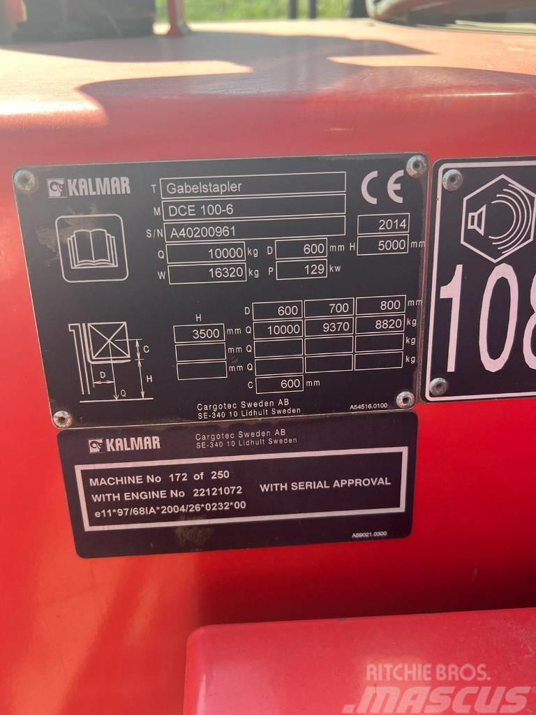 Kalmar DCE100-6 Dízel targoncák