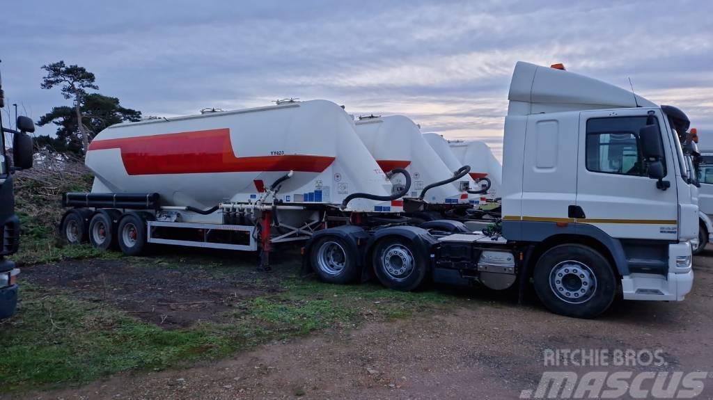 Fieldbinder Cement Tanker 40 Cu Tartályos pótkocsik