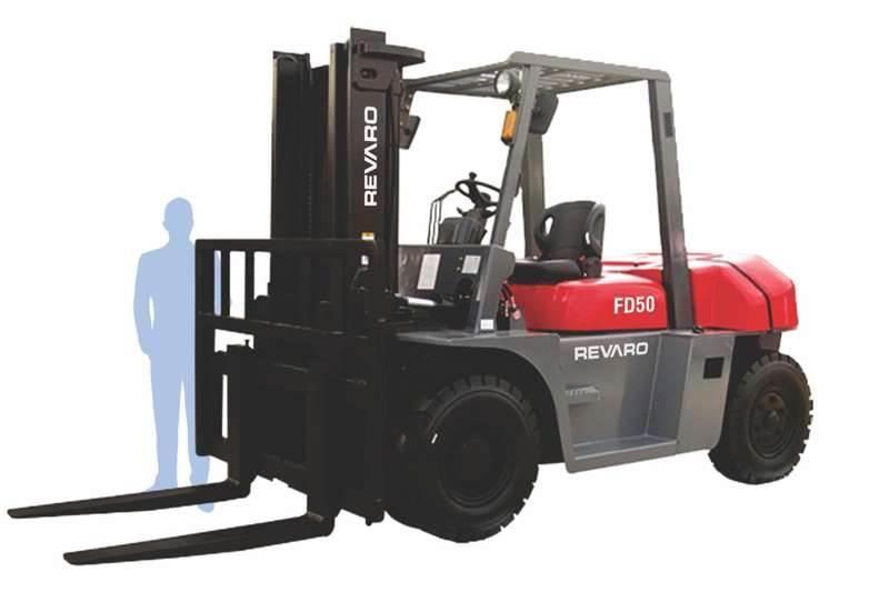  Revaro FD50D StandardÂ Forklift Targoncák-Egyéb