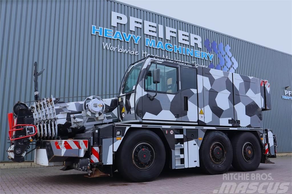 Liebherr LTC1055-3.1 Diesel, 6x6x6 Drive, 55t Capacity, 36m Terepdaruk