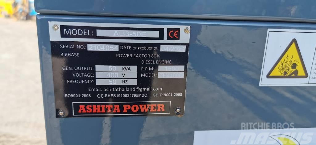 Ashita AG3-50E Dízel áramfejlesztők