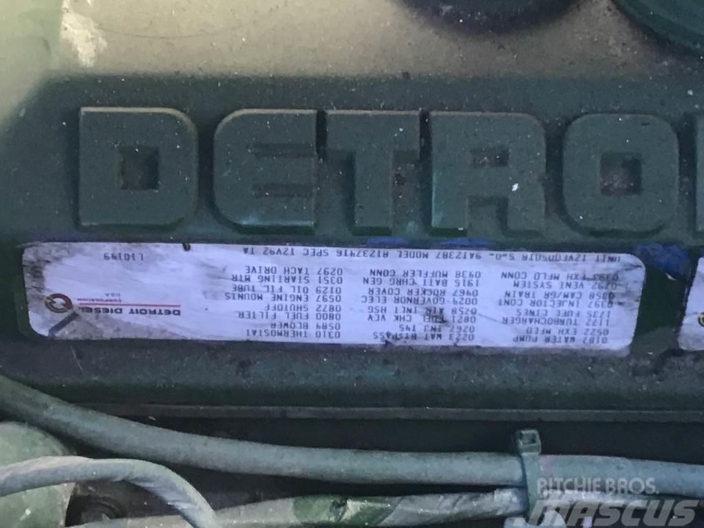 Detroit Diesel 12V92 TA GENERATOR 500KVA USED Dízel áramfejlesztők