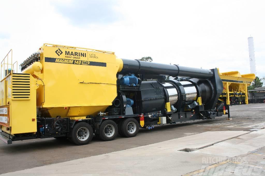 Marini Magnum 140 * mobile asphalt plant Aszfalt üzemek
