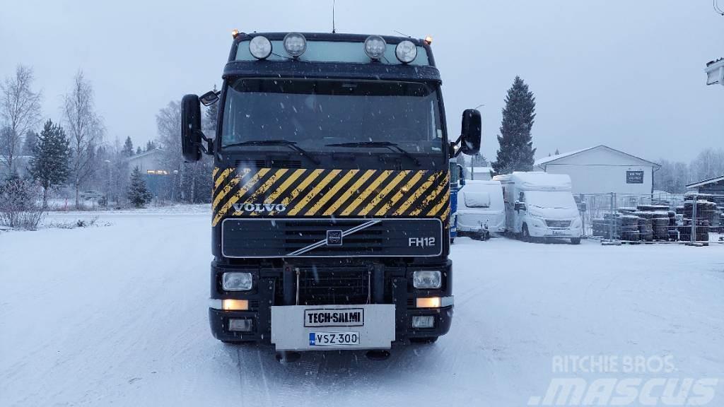 Volvo FH12 + HMF 2820K4 JIB Darus teherautók