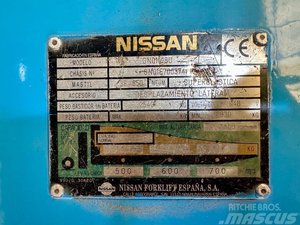 Nissan Gn01L18U Elektromos targoncák