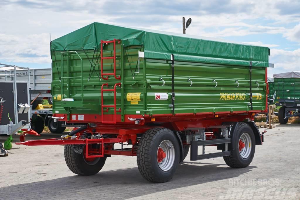 Pronar PT 612 / 12 tones tipping trailer / pallet wide Billenő Mezőgazdasági pótkocsik