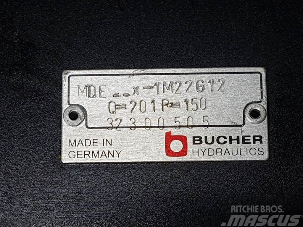 Bucher Hydraulics MQE**x - 1M22G12 - CITYCAT 5000 - Valve Hidraulika
