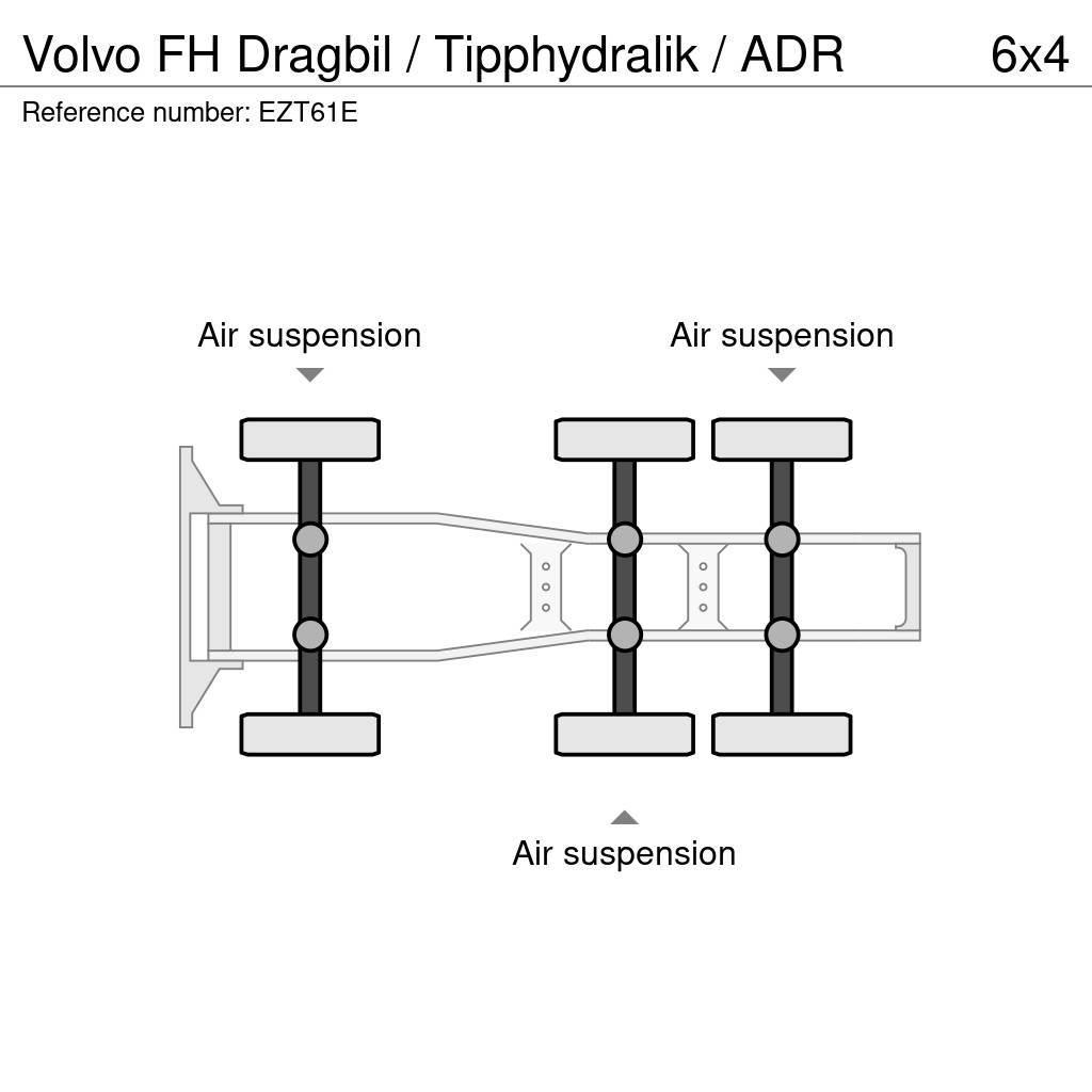 Volvo FH Dragbil / Tipphydralik / ADR Nyergesvontatók