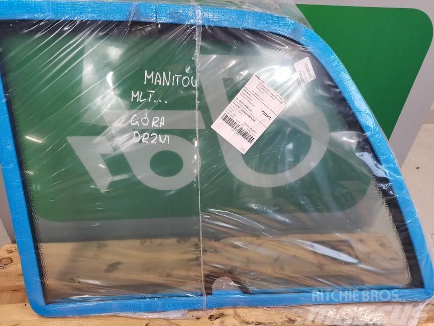 Manitou MLT 1035 door glass Vezetőfülke és belső tartozékok