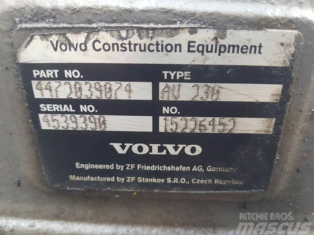 Volvo L30G-VOE15226452-ZF AV-230-Axle/Achse/As Tengelyek