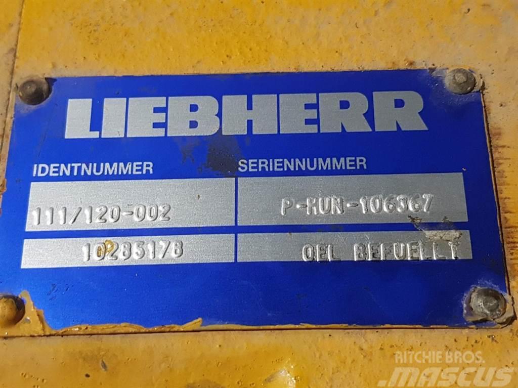 Liebherr 10285178 - 111/120-002 - Axle/Achse/As Tengelyek