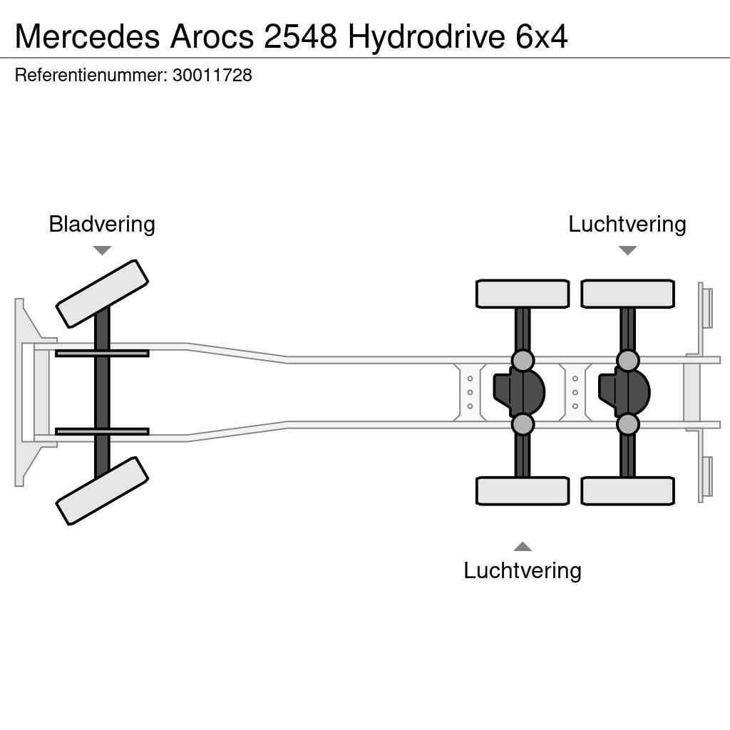Mercedes-Benz Arocs 2548 Hydrodrive 6x4 Fülkés alváz
