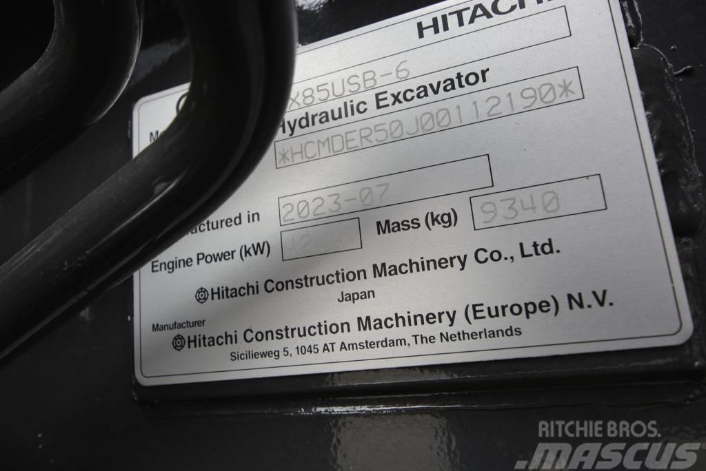 Hitachi ZX 85 USB-6 Közepes (midi) kotrók 7 t - 12 t