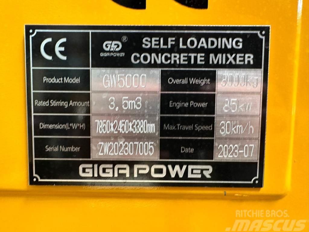  Giga power 5000 Betonkeverők/Betonpumpák