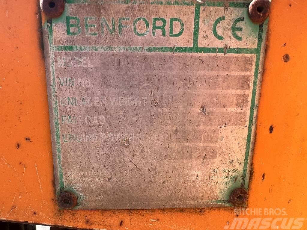Benford 6000 PS 6T dömper Csuklósdömperek