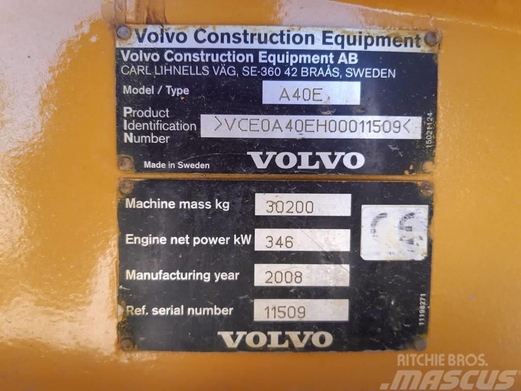 Volvo A 40 E Csuklósdömperek