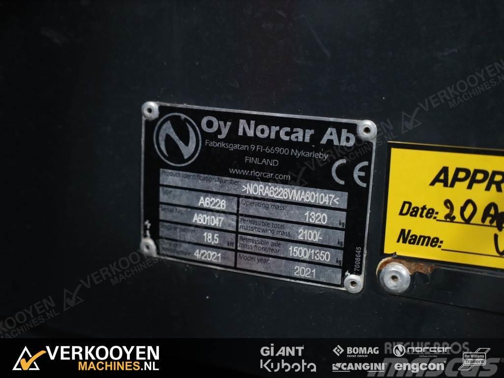 Norcar a6226 Gumikerekes homlokrakodók