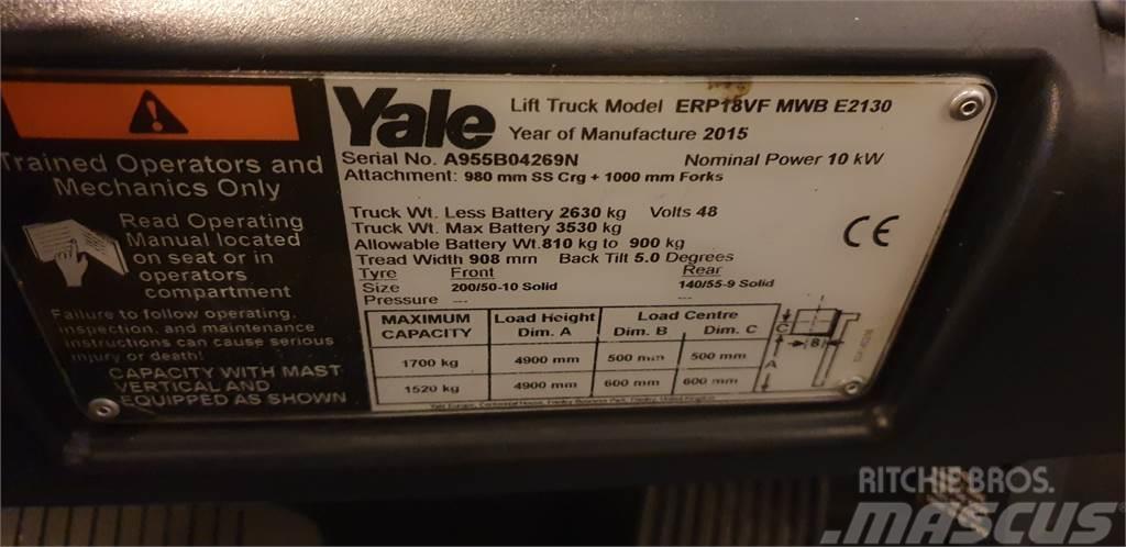 Yale ERP18VF MWB Elektromos targoncák