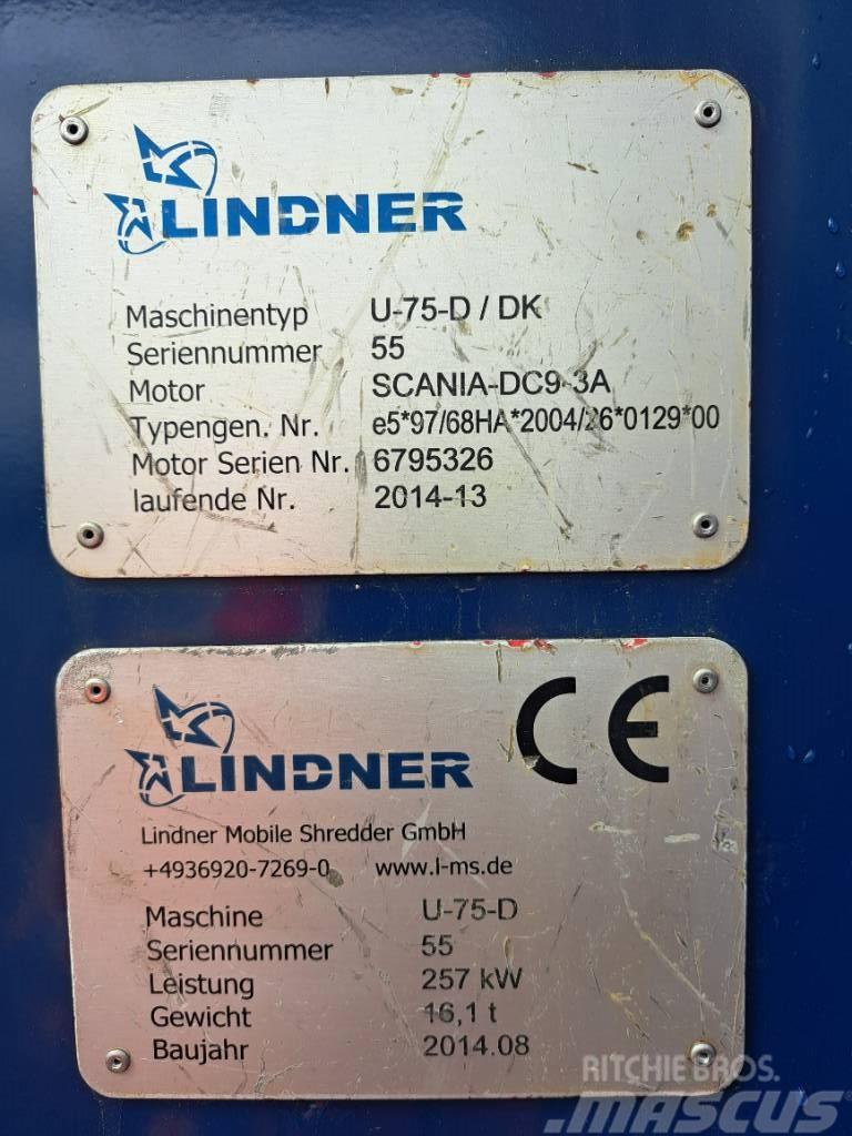 Lindner U75D Irat megsemmisítők