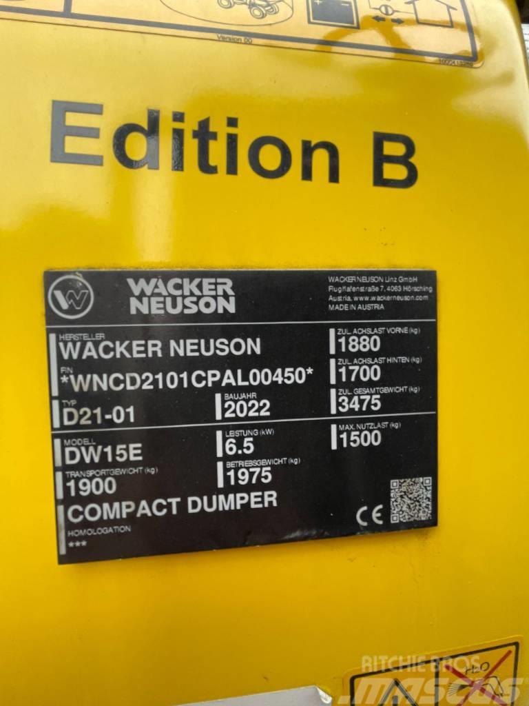 Wacker Neuson DW15e Mezei dömperek