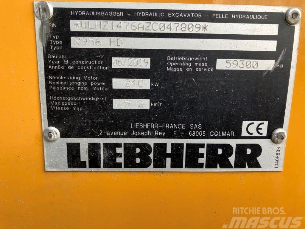 Liebherr R 956 Litronic Lánctalpas kotrók