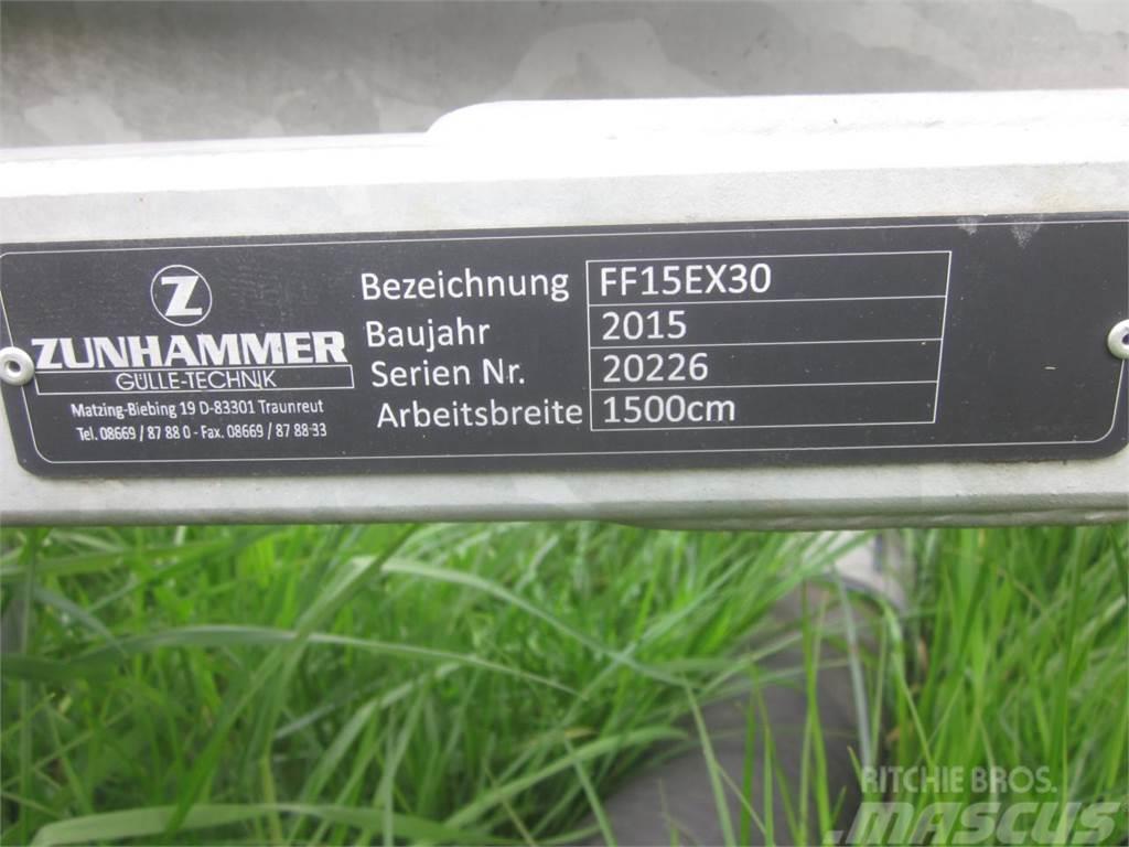 Zunhammer FF15EX30 Schleppschuh Verteiler Gestänge, 15 m, VO Trágyaszóró
