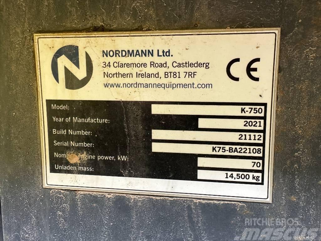  Nordmann  K 750 Backenbrecher Mobil törőgépek
