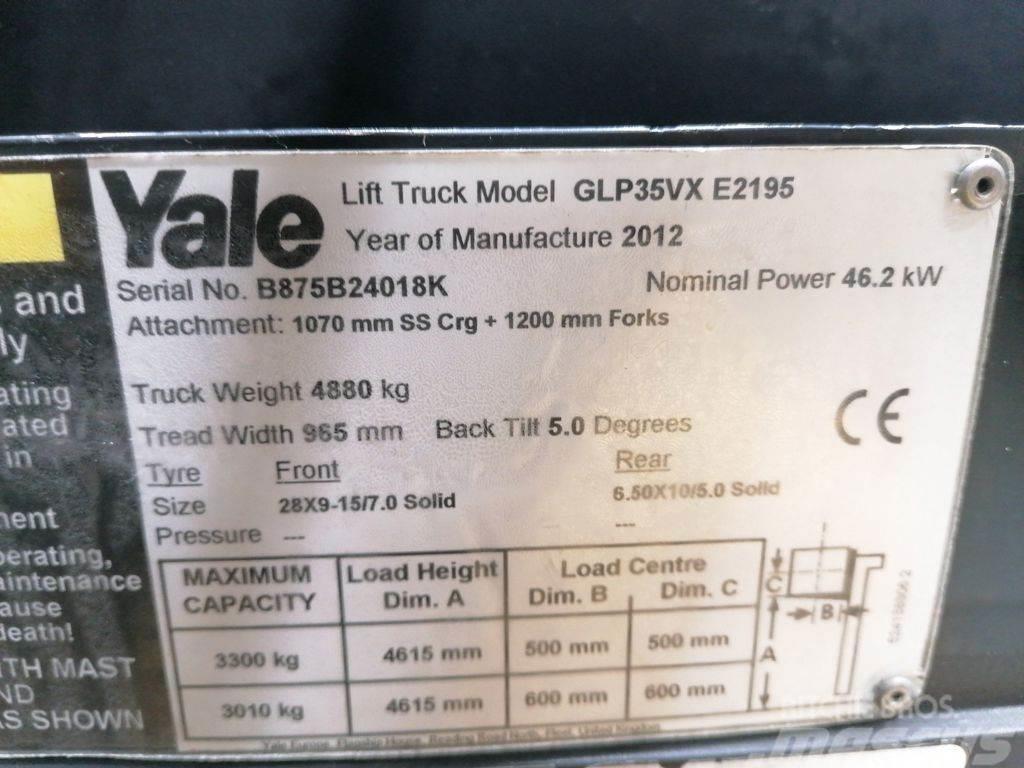 Yale GLP35VX Gázüzemű targoncák
