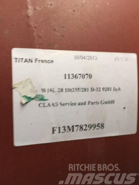 Titan Claas velgen W18L28 Gumiabroncsok, kerekek és felnik