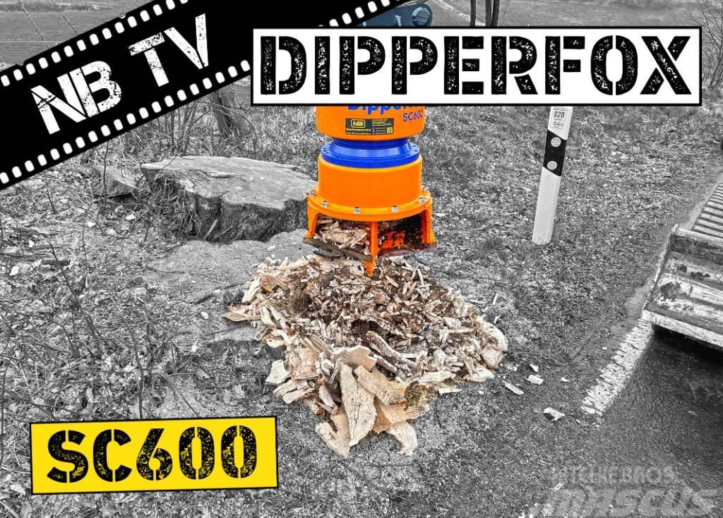 Dipperfox Baumstumpffräse SC600 -  60 Stümpfe pro Fatönkdaráló