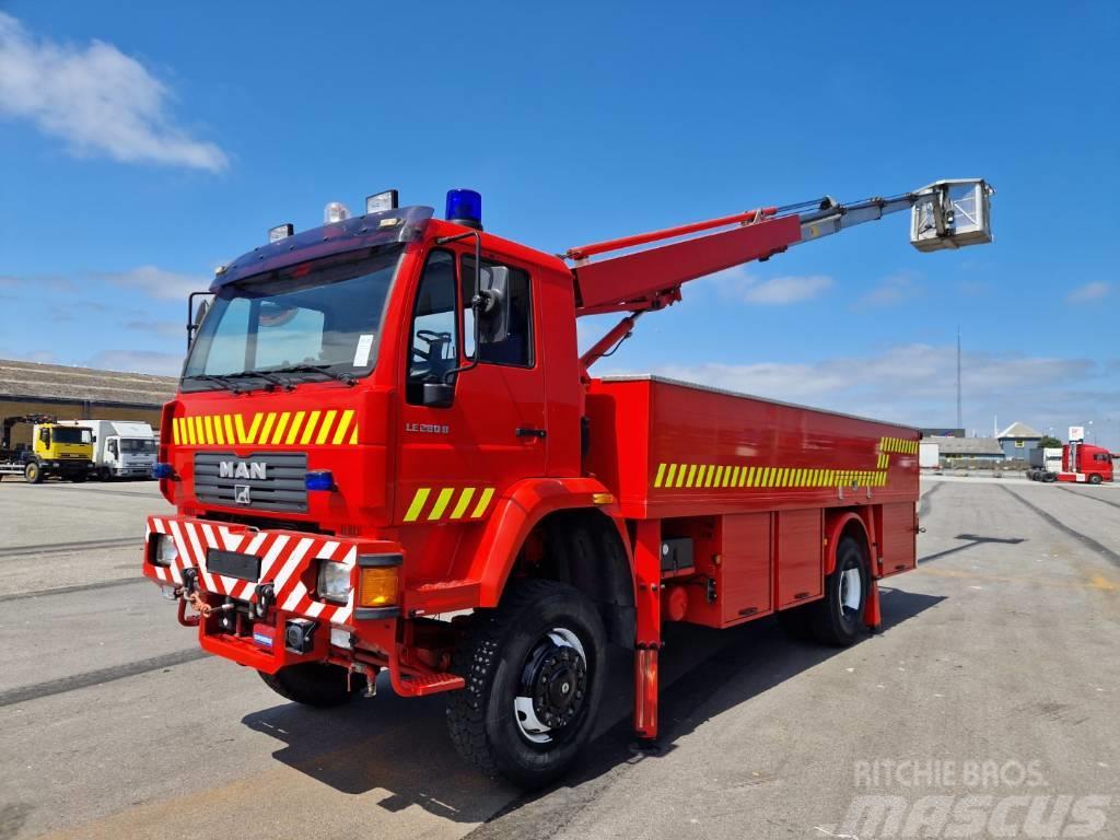 MAN LE280B 4x4 Denka Lift 24 m / Firetruck / Skylift Tűzoltó