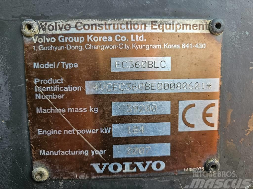 Volvo EC 360 B LC Lánctalpas kotrók