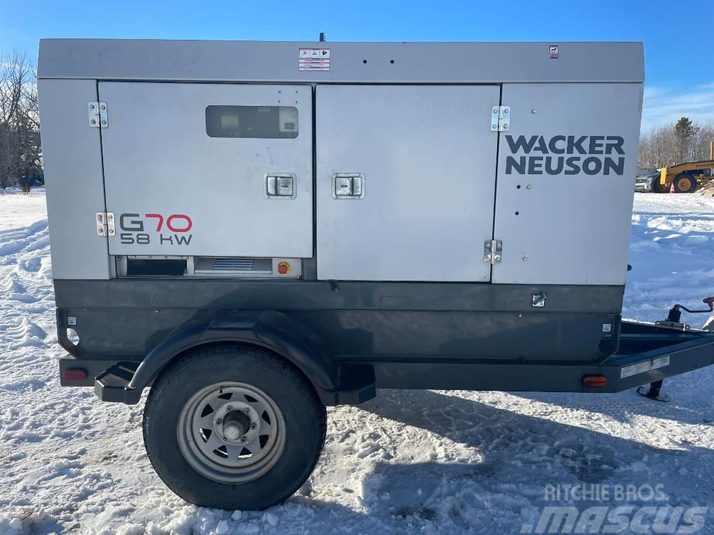 Wacker Neuson G 70 Dízel áramfejlesztők