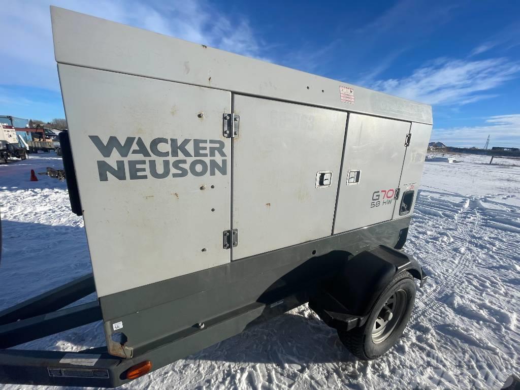 Wacker Neuson G 70 Dízel áramfejlesztők
