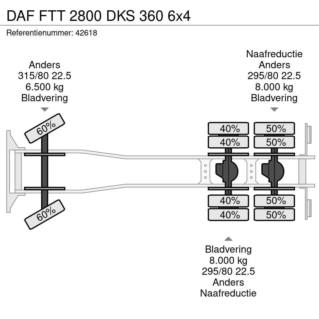 DAF FTT 2800 DKS 360 6x4 Műszaki mentők