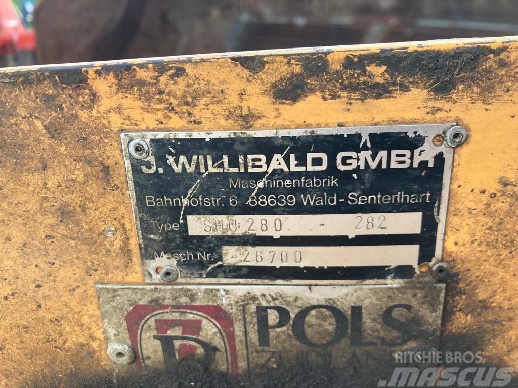 Willibald SHU 280 - 282 Vontatott pázsitnyírók