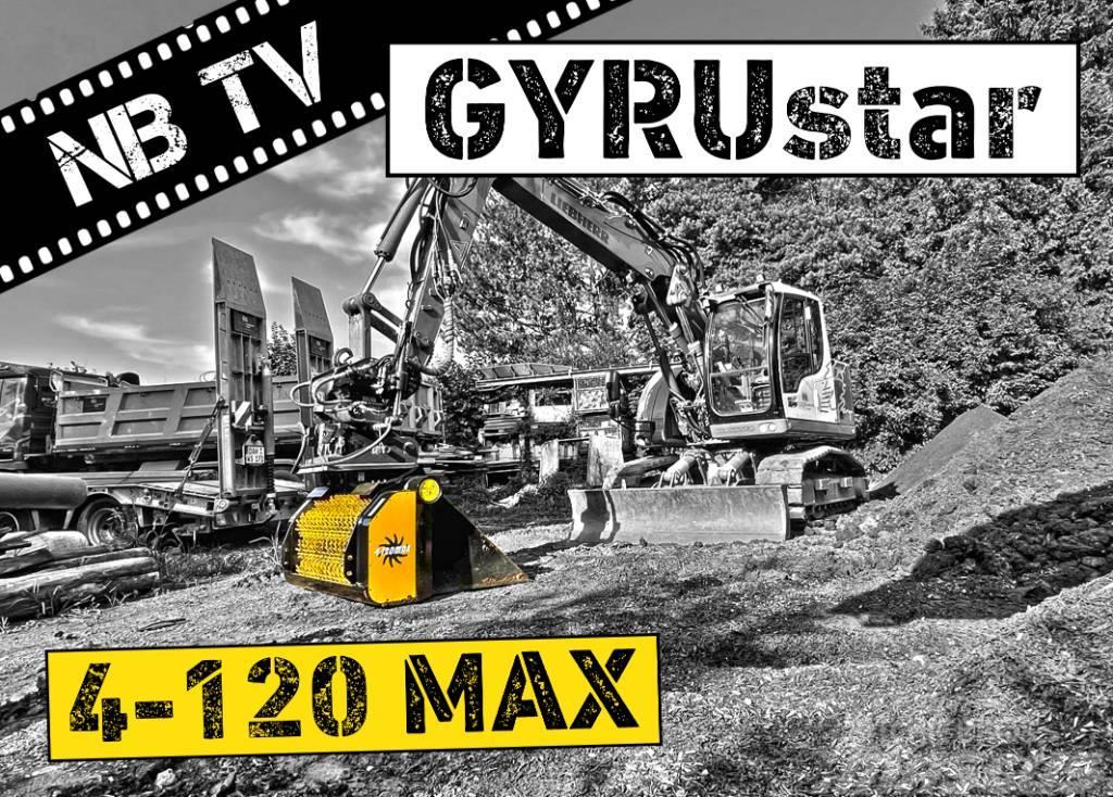 Gyru-Star 4-120MAX | Separatorschaufel Bagger Rotátoros törőkanalak