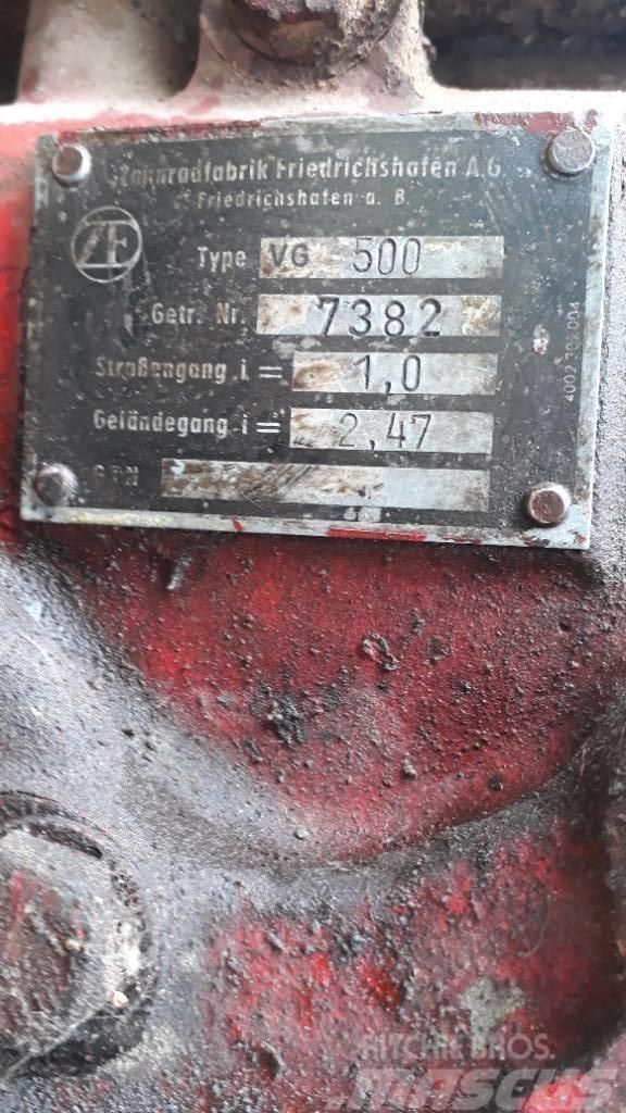 ZF VG500 transfer gearbox/jakolaatikko Hajtóművek
