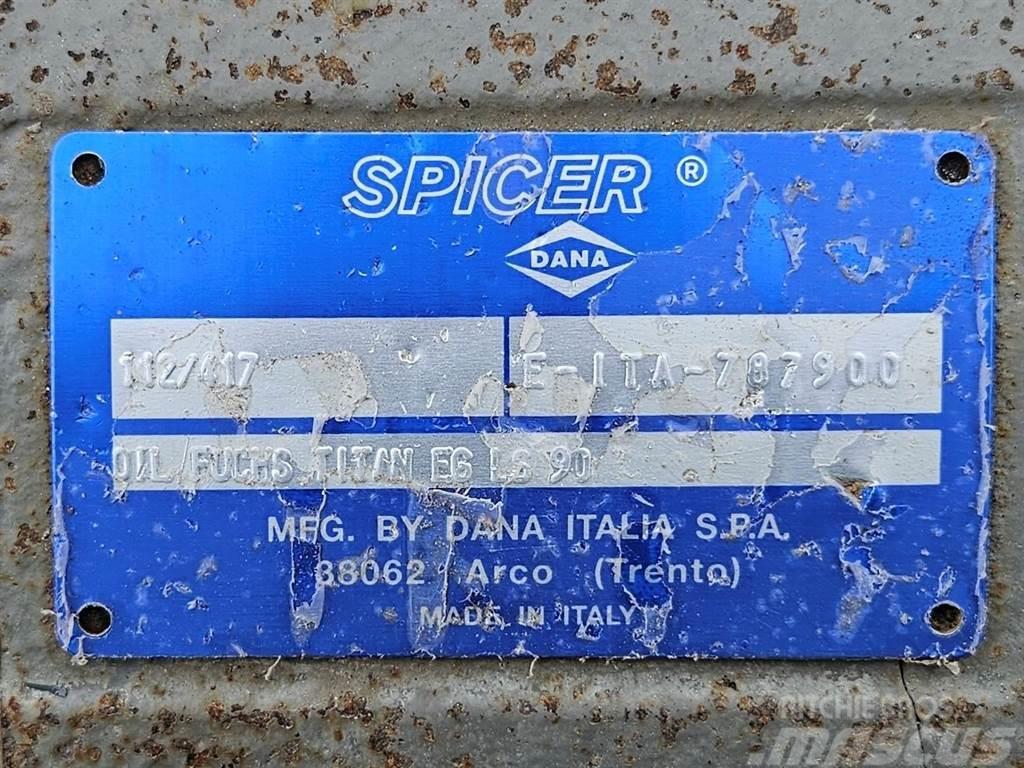 Atlas Weycor AR580-Spicer Dana 112/417-Axle/Achse/As Tengelyek