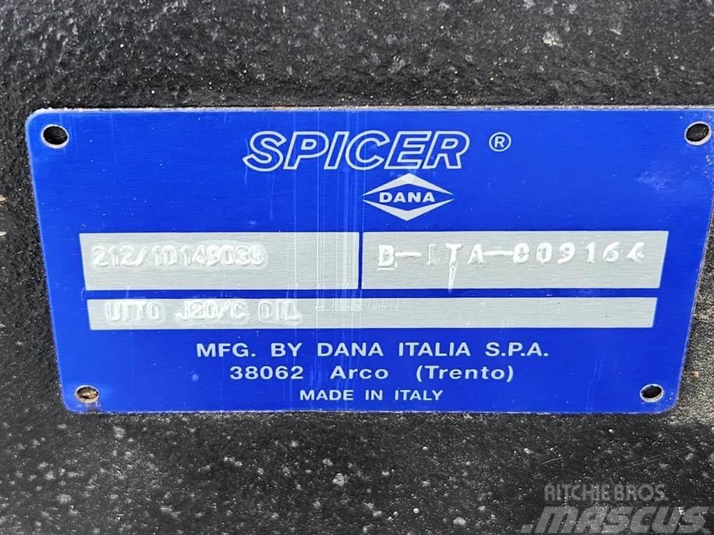 Spicer Dana 212/10149033 - Axle/Achse/As Tengelyek
