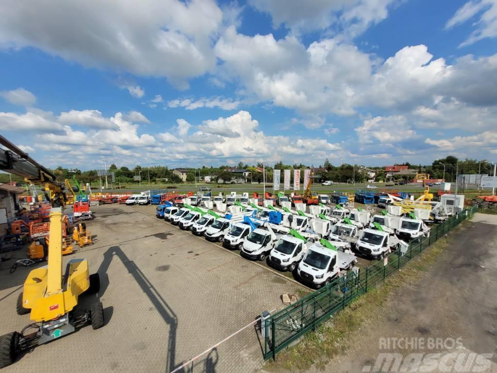 Niftylift 150 TET bi-energy Pótkocsira szerelt emelők és állványok