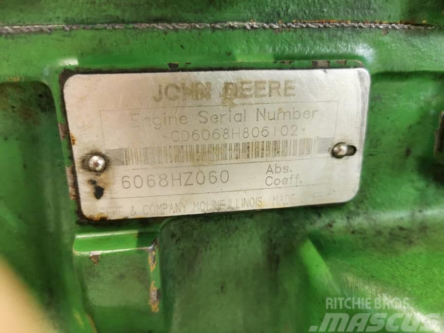 John Deere WTS {CD6068} engine Motorok