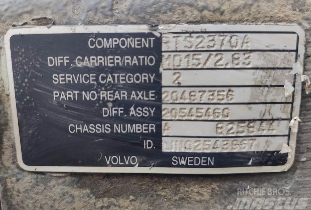 Volvo FH4 RTS2370A DRIVEN AXLE RAT 2.83 20487356, 205454 Tengelyek