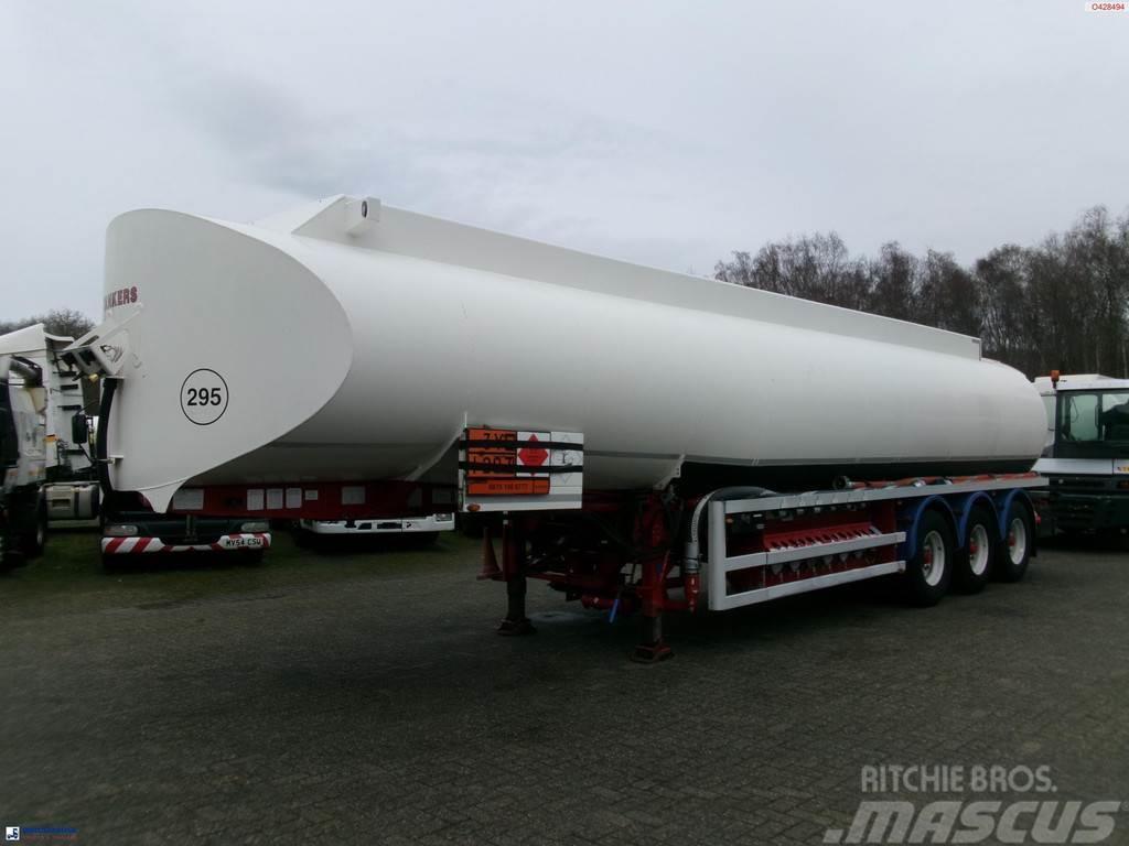  Lakeland Fuel tank alu 42.8 m3 / 6 comp + pump Tartályos félpótkocsik