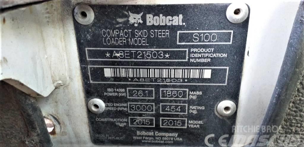  Miniładowarka kołowa BOBCAT S100 Mini homlokrakodók