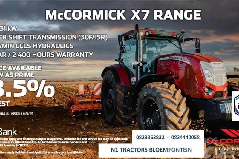 McCormick PROMO - McCormick X7 Range 121 - 131kW Traktorok