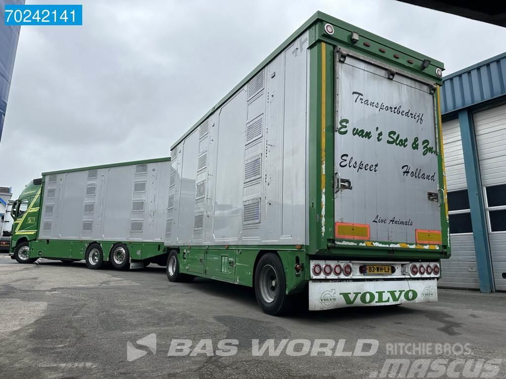 Volvo FH 540 6X2 NL-Truck Cattle transport I-Park Cool A Állatszállító teherautók
