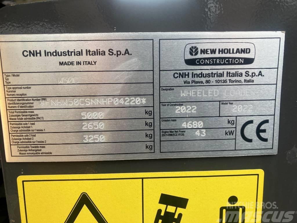 New Holland lagermaskin W 50 C Univerzális rakodók