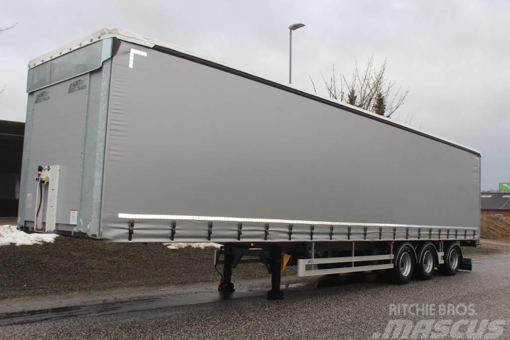 AMT CI300 - City trailer med TRIDEC & Truckbeslag Elhúzható ponyvás félpótkocsik